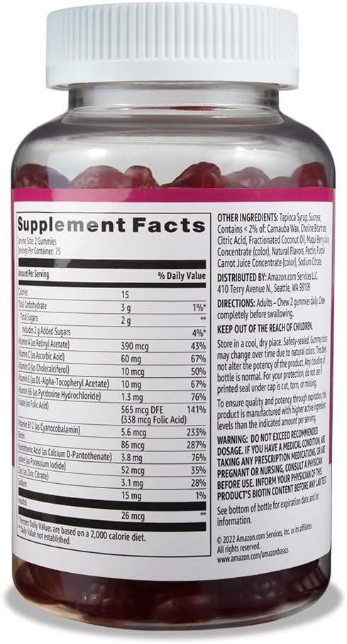 Amazon Basics Adult Multivitamin Review