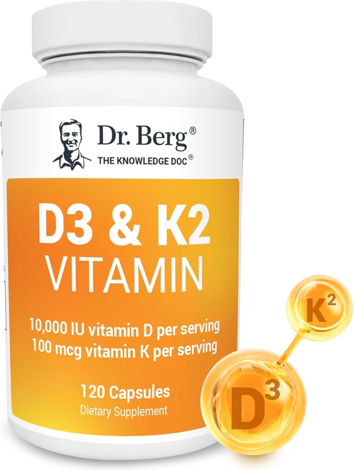 Dr. Berg Vitamin D3 K2 review