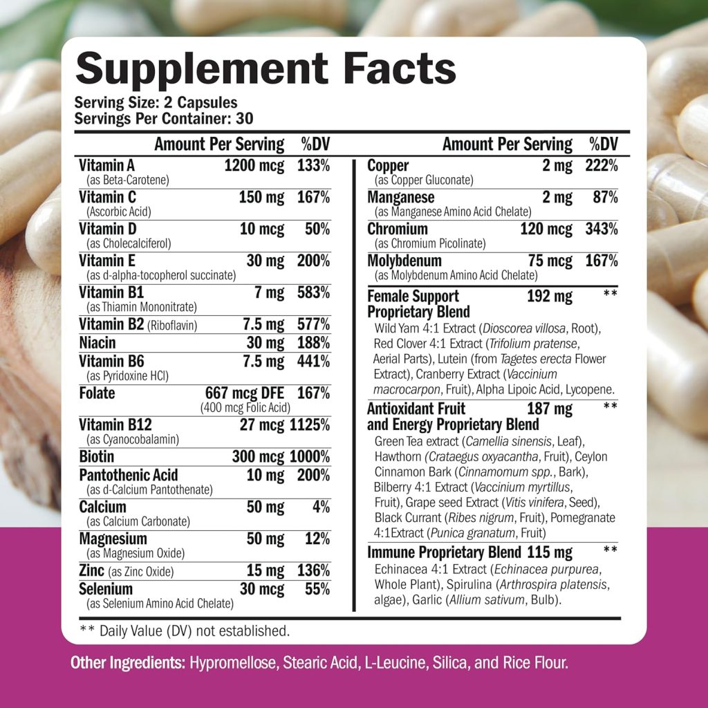 Multivitamin for Men - Complete Mens Multivitamins  Multiminerals with Vitamin A, C, D, E, B12, Zinc  More Essential Vitamins for Men - Mens Vitamins for Energy, Focus, and Mens Health. 60 Capsules
