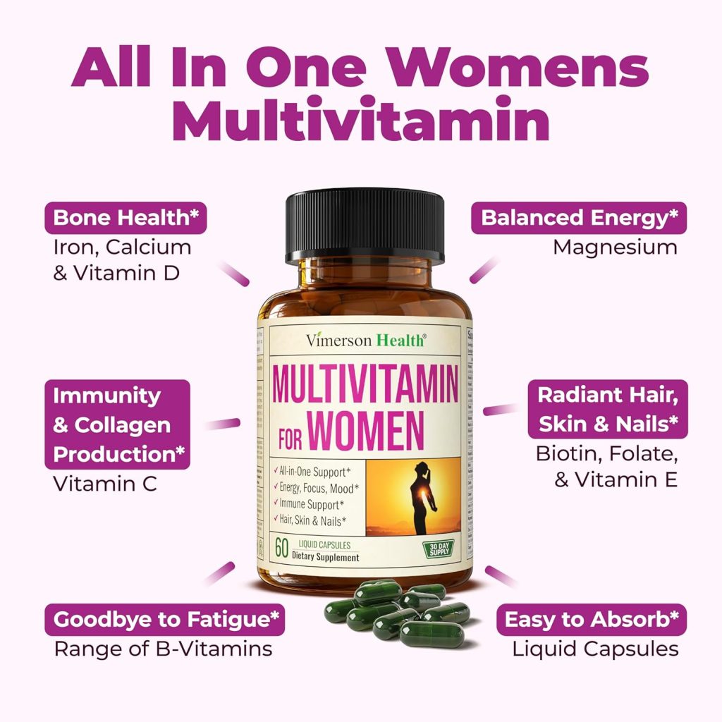 Multivitamin for Men - Complete Mens Multivitamins  Multiminerals with Vitamin A, C, D, E, B12, Zinc  More Essential Vitamins for Men - Mens Vitamins for Energy, Focus, and Mens Health. 60 Capsules