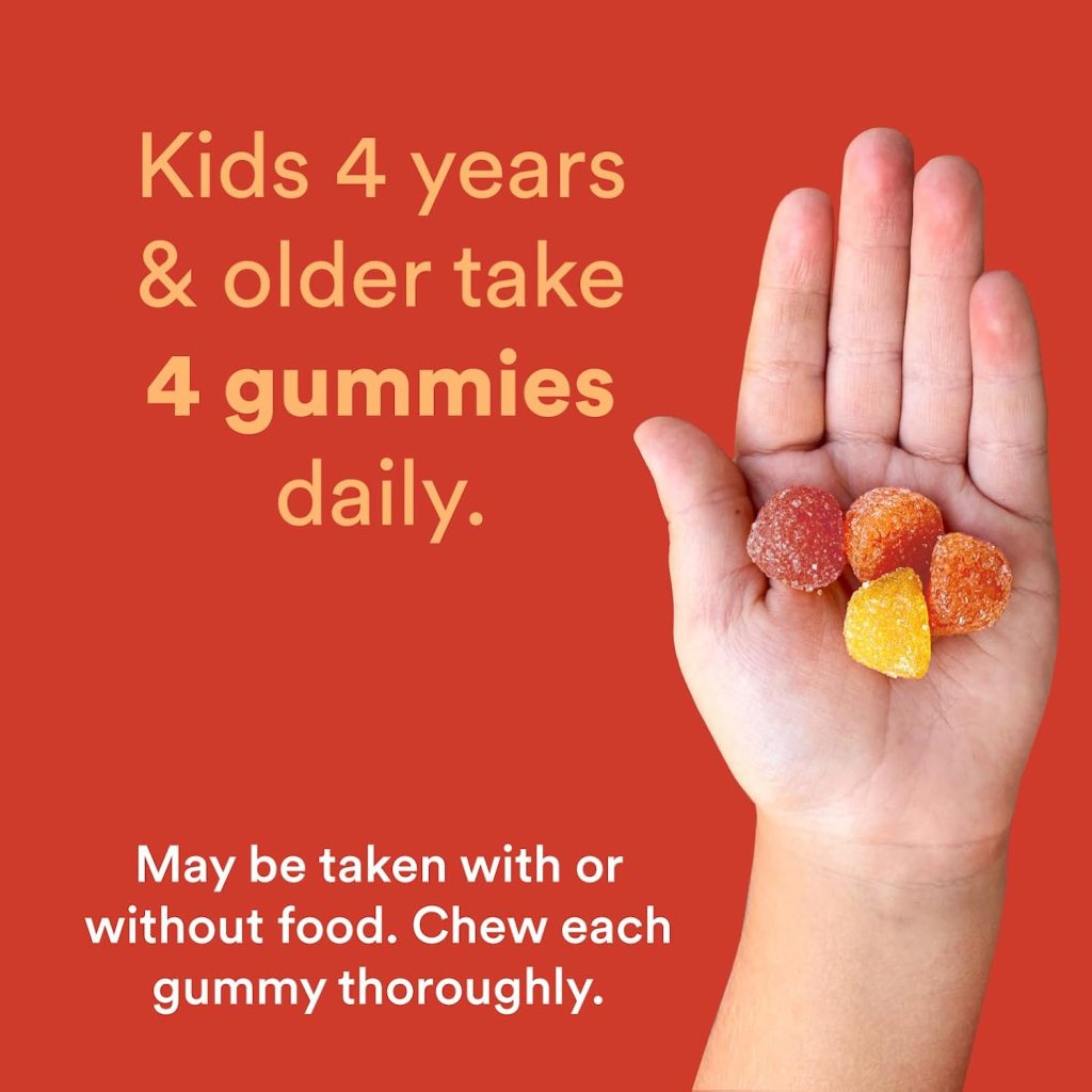 SmartyPants Kids Multivitamin Gummies: Omega 3 Fish Oil (EPA/DHA), Vitamin D3, C, Vitamin B12, B6, Vitamin A, K Zinc for Immune Support, Gluten Free, Three Fruit Flavors, 120 Count (30 Day Supply) SmartyPants Kids Multivitamin Gummies: Omega 3 Fish Oil (EPA/DHA), Vitamin D3, C, Vitamin B12, B6, Vitamin A, K Zinc for Immune Support, Gluten Free, Three Fruit Flavors, 120 Count (30 Day Supply)